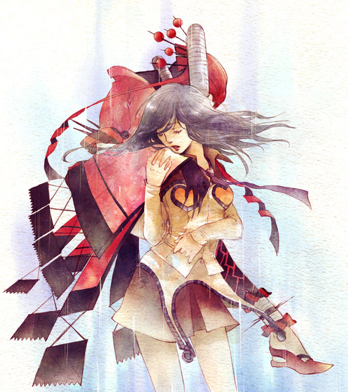 amano maya and maia (persona and 1 more) drawn by yoki_(yotosekka)