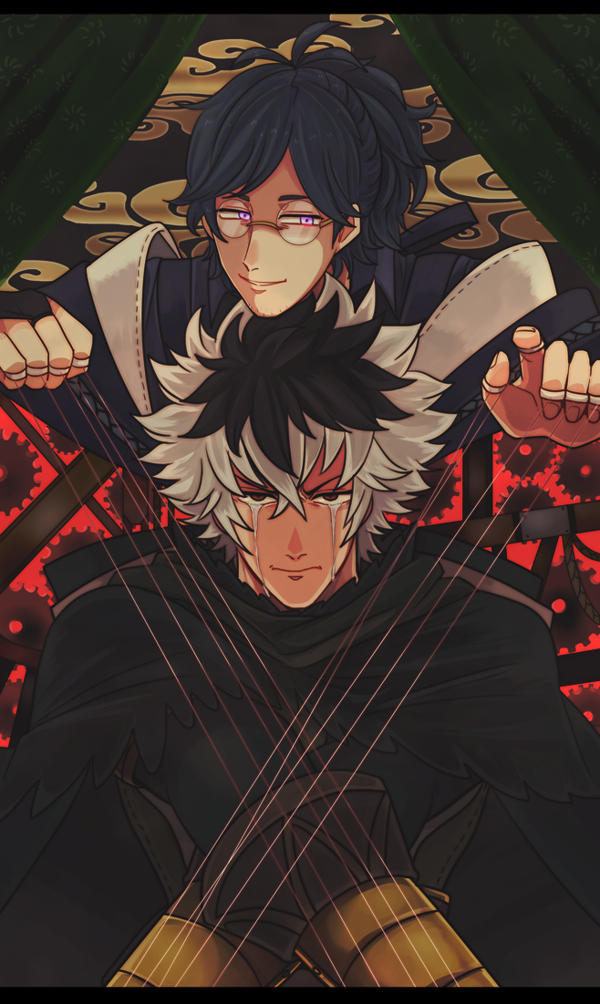 shura and yukimura (fire emblem and 1 more) drawn by soumu