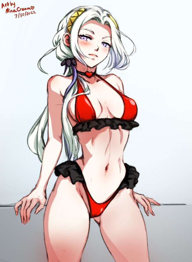 edelgard von hresvelg (fire emblem and 2 more) drawn by mina_cream