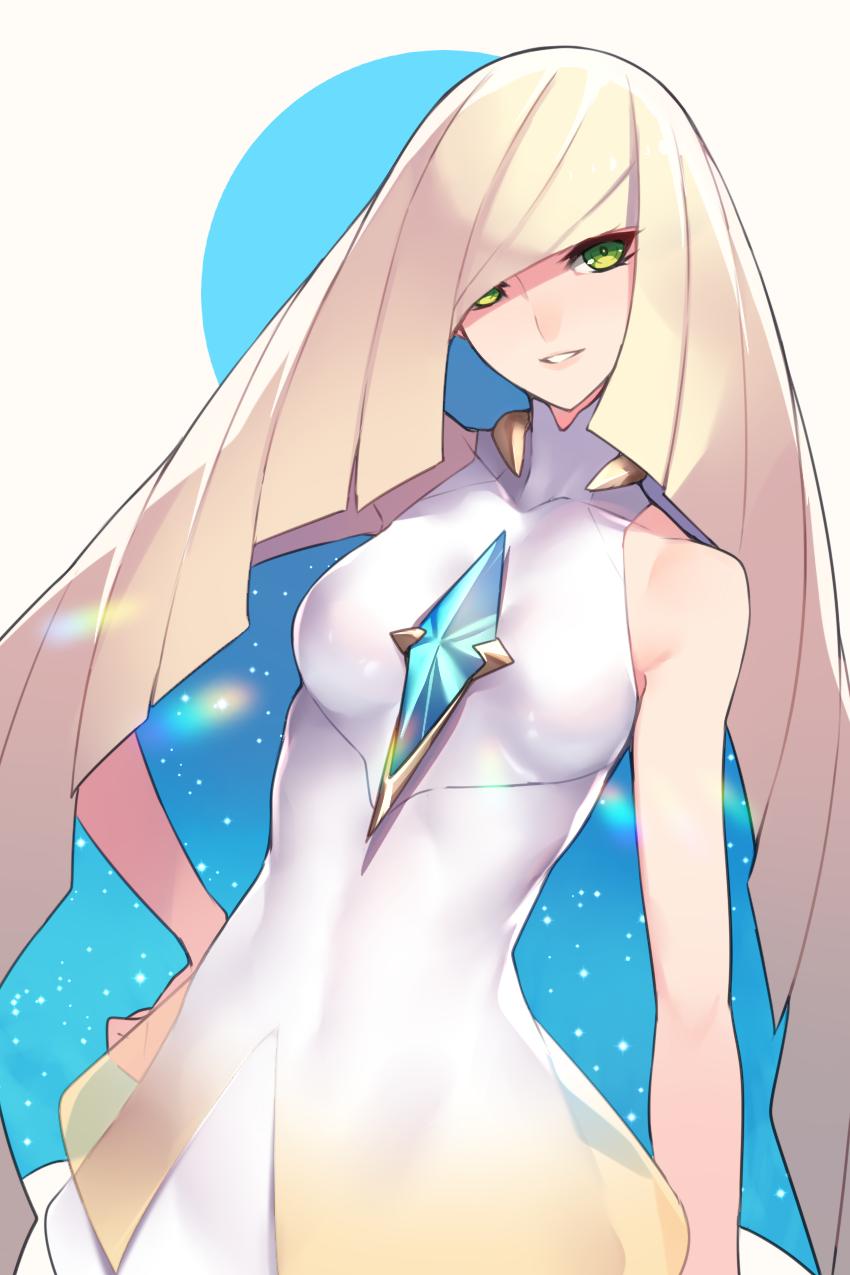 lusamine (pokemon and 1 more) drawn by ban!_(bansankan)