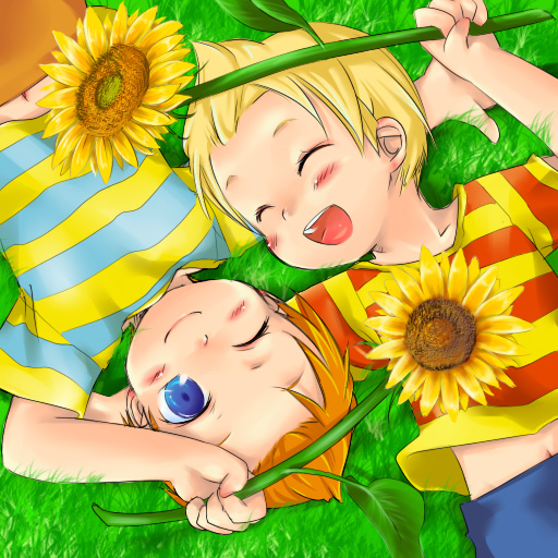lucas and claus (mother and 1 more) drawn by hakaze