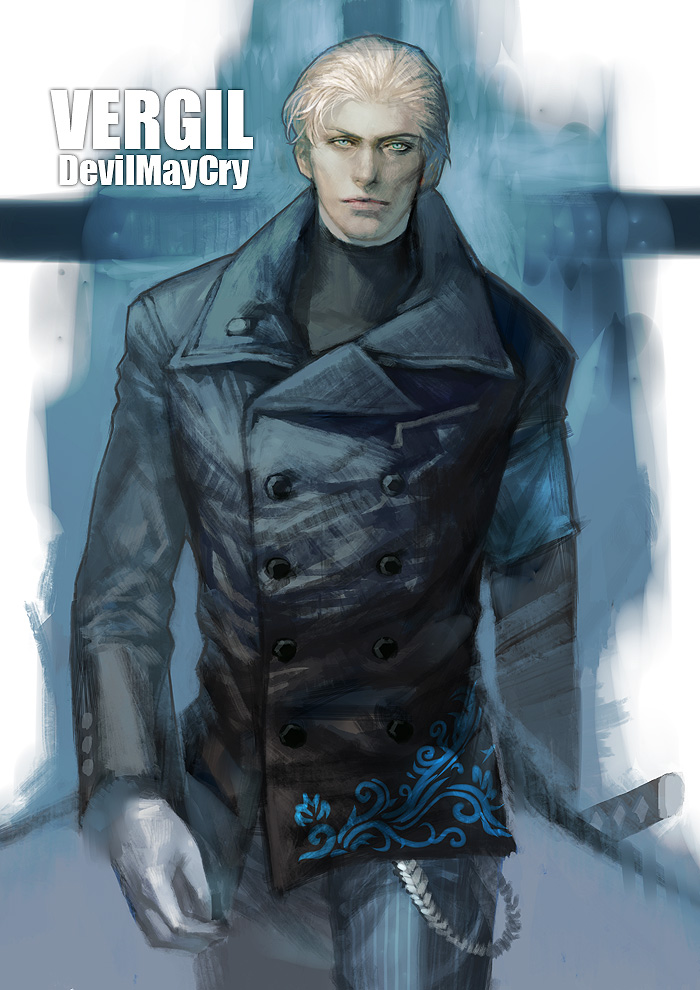 vergil (devil may cry and 1 more) drawn by et.m