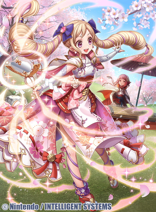 elise and sakura (fire emblem and 2 more) drawn by hasumi_fumi