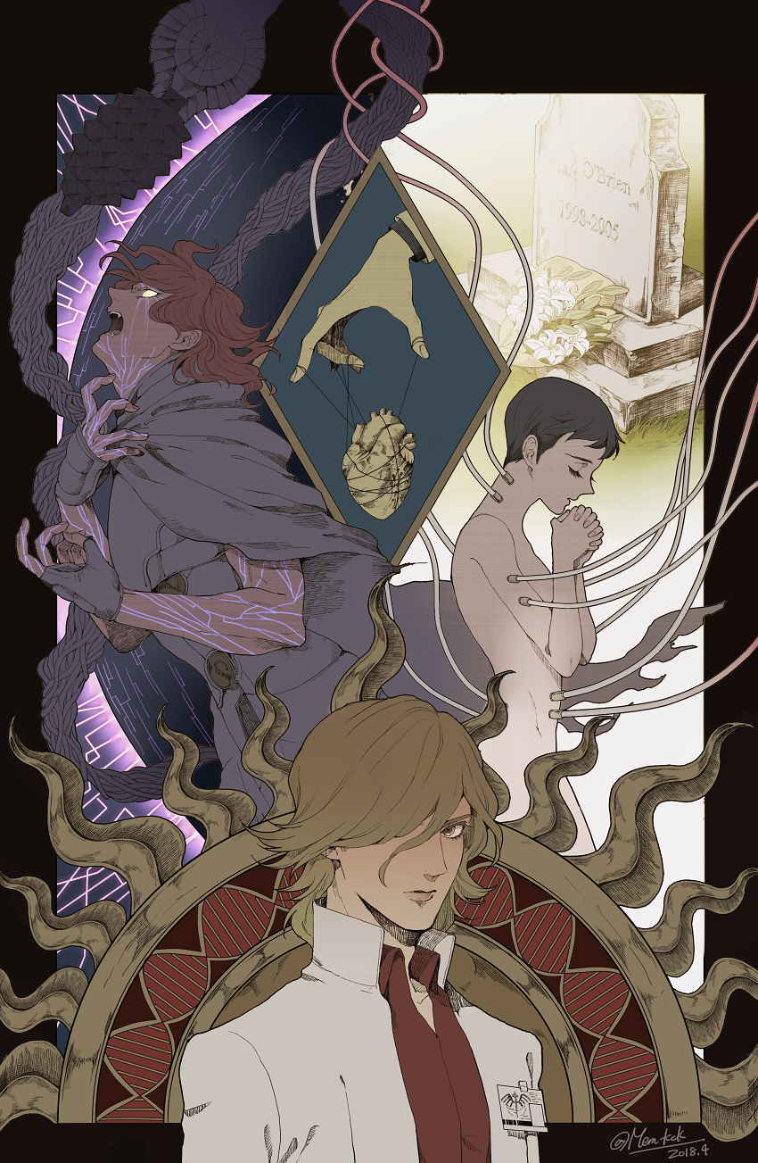 sera, heat, and heat o'brien (digital devil saga) drawn by memessa