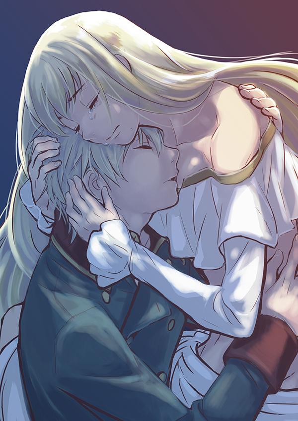 slaine troyard and asseylum vers allusia (aldnoah.zero) drawn by nana_(t-a-f)