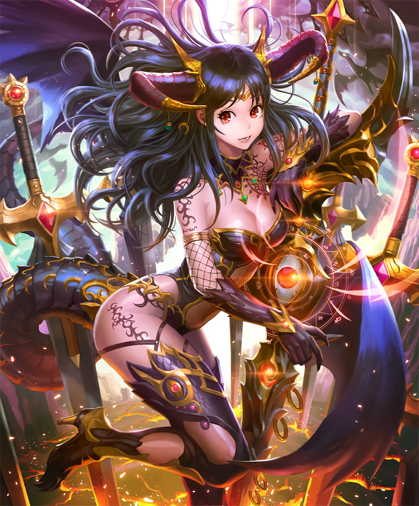 cursebrand vampire (shingeki no bahamut and 1 more)