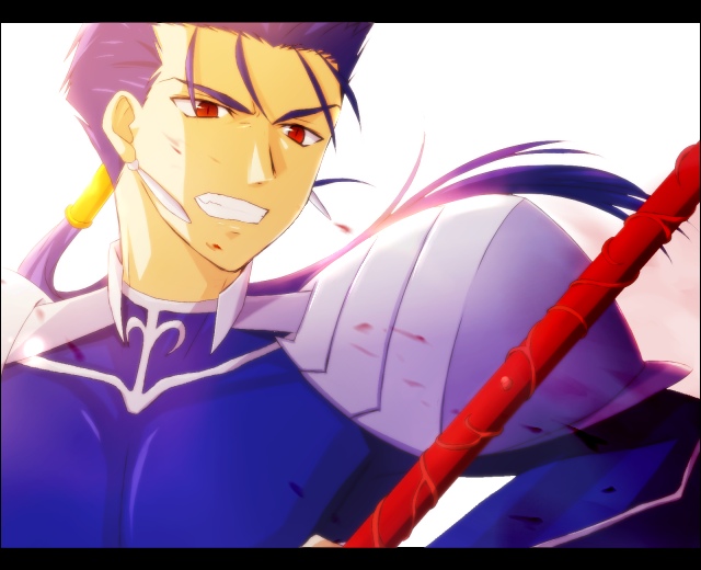cu chulainn (fate and 1 more) drawn by akiha_(ominaeshi)