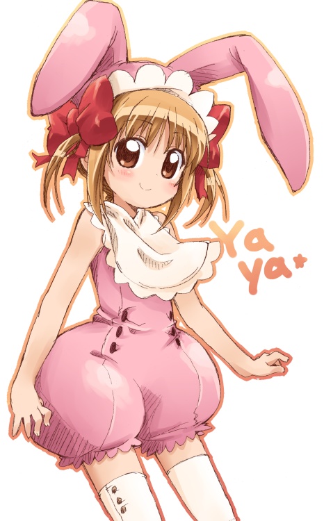 yuiki yaya and dear baby (shugo chara!) drawn by kemushi