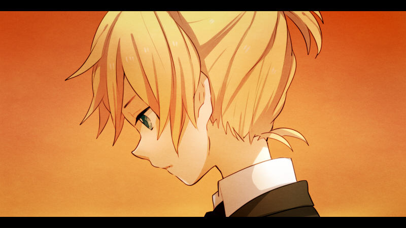 kagamine len (vocaloid and 1 more) drawn by tama_(songe)