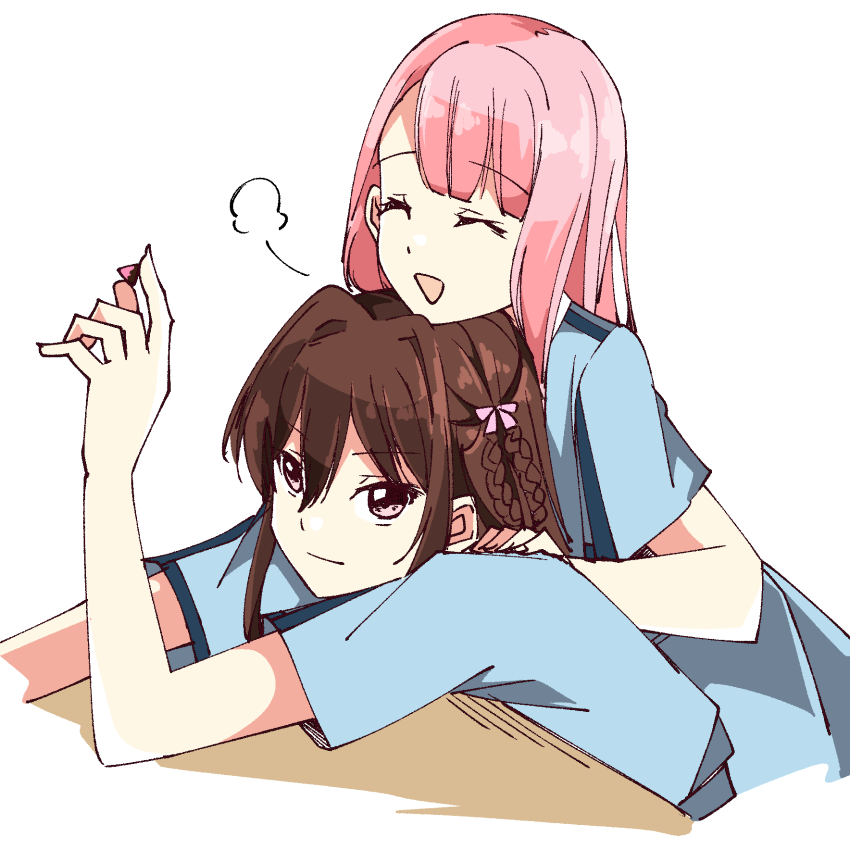 tachikawa ayaka and kamiki mikami (22/7) drawn by trefle_r