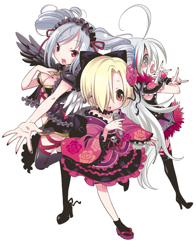 shirasaka koume, kanzaki ranko, and hoshi syoko (idolmaster and 1 more) drawn by igaiga