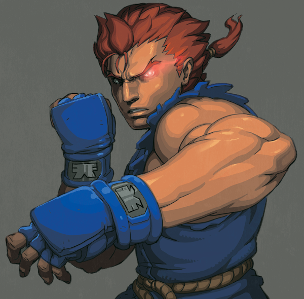 Akuma artwork #6, Street Fighter Alpha