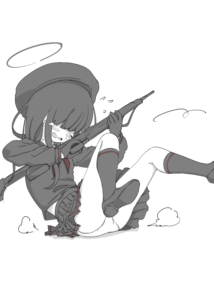 justice task force member (blue archive) drawn by nishino_hikoji