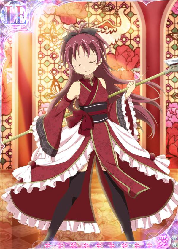 sakura kyoko (mahou shoujo madoka magica and 1 more)