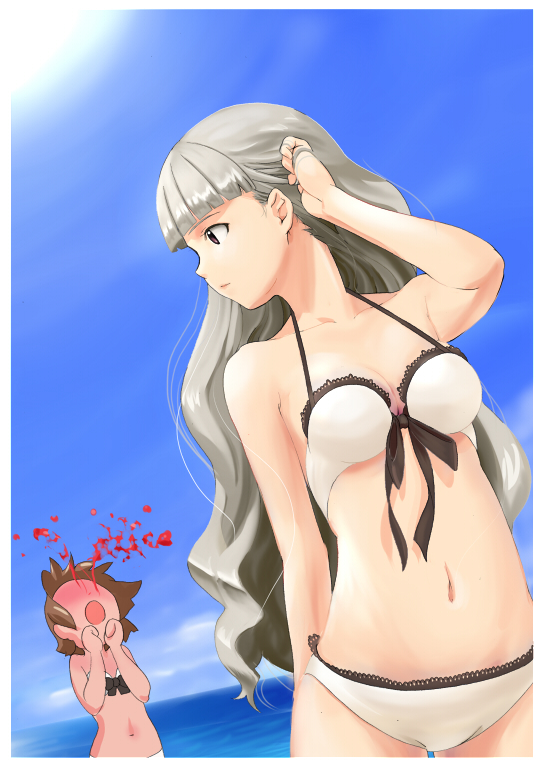 shijou takane and hagiwara yukiho (idolmaster) drawn by pettan_p