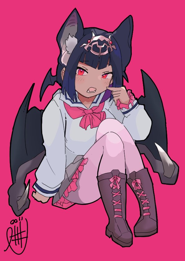 common vampire bat (kemono friends) drawn by pppg_gg