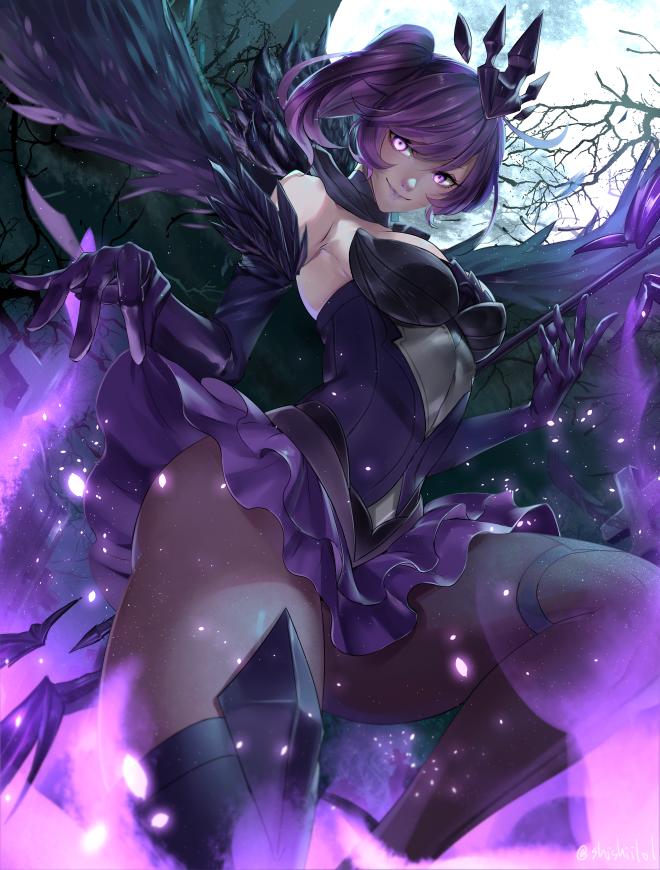 lux, elementalist lux, and dark elementalist lux (league of legends) drawn by hikarusorano