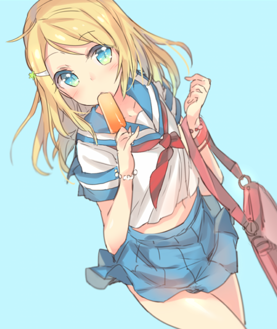 ayase alisa (love live! and 1 more) drawn by yuran