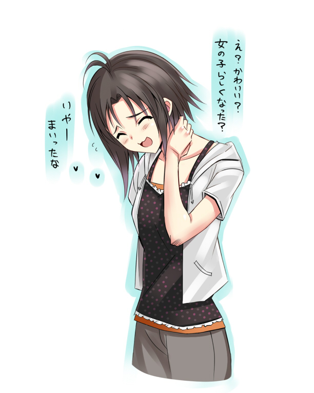 kikuchi makoto (idolmaster and 1 more) drawn by kisugi_akira
