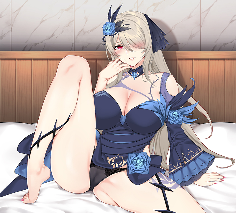 rita rossweisse (honkai and 1 more) drawn by jjanda