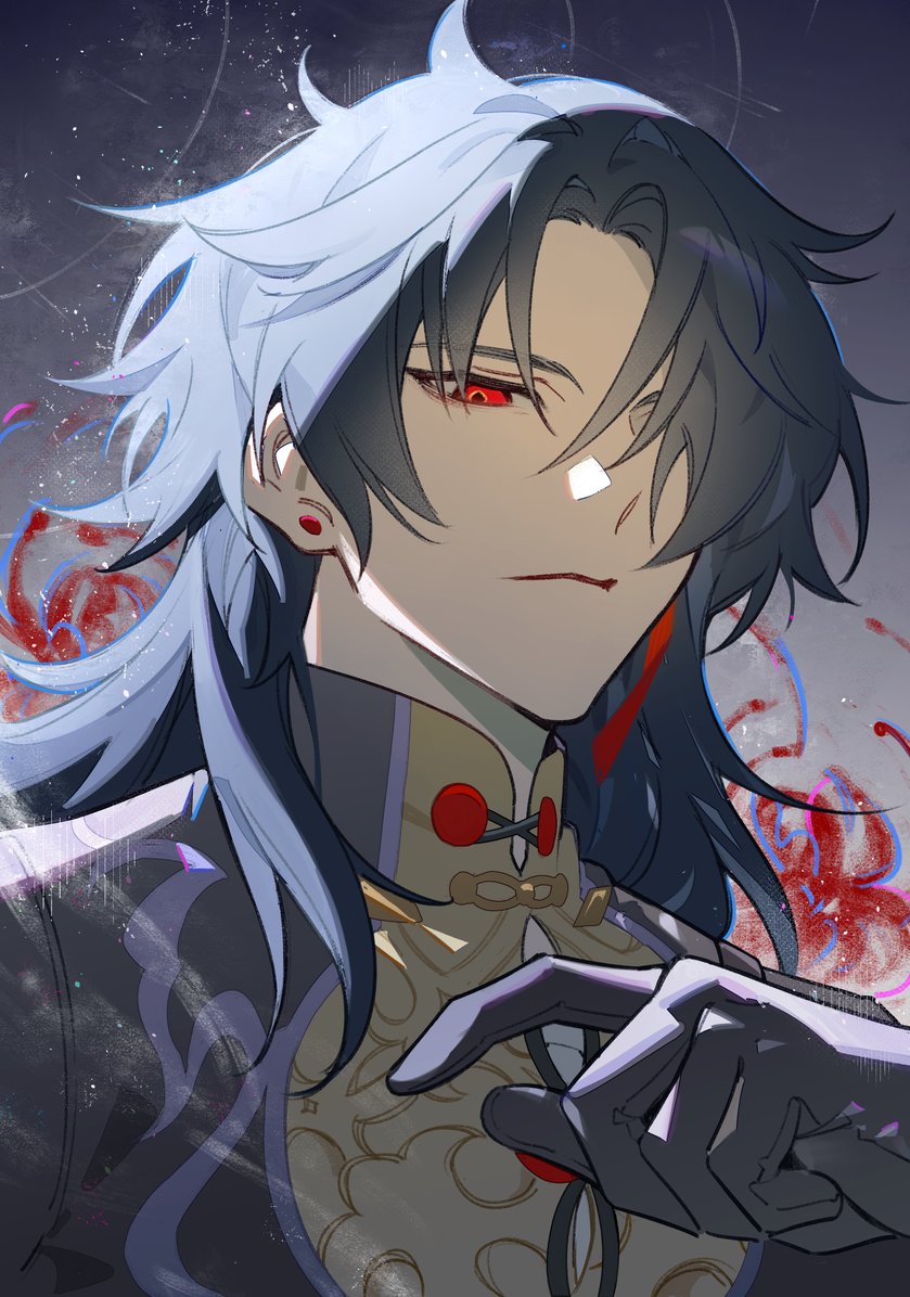 blade (honkai and 1 more) drawn by merueki