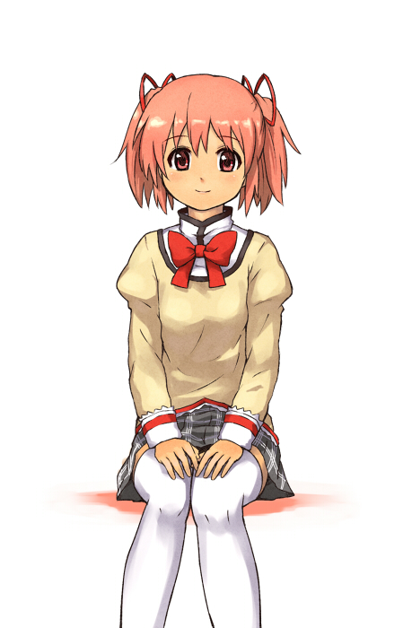 kaname madoka (mahou shoujo madoka magica) drawn by shibasaki_shouji