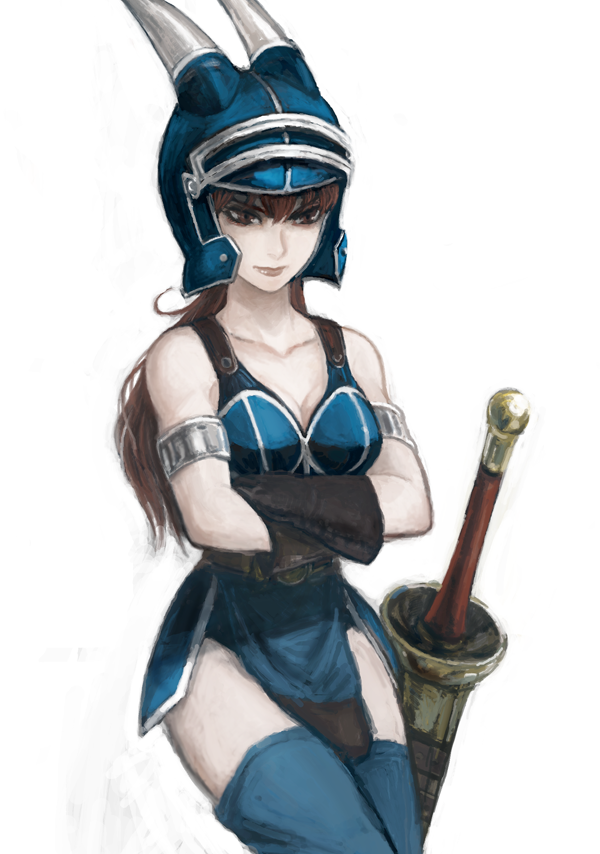 daisy (dragon quest and 1 more) drawn by iron_(iron02709)