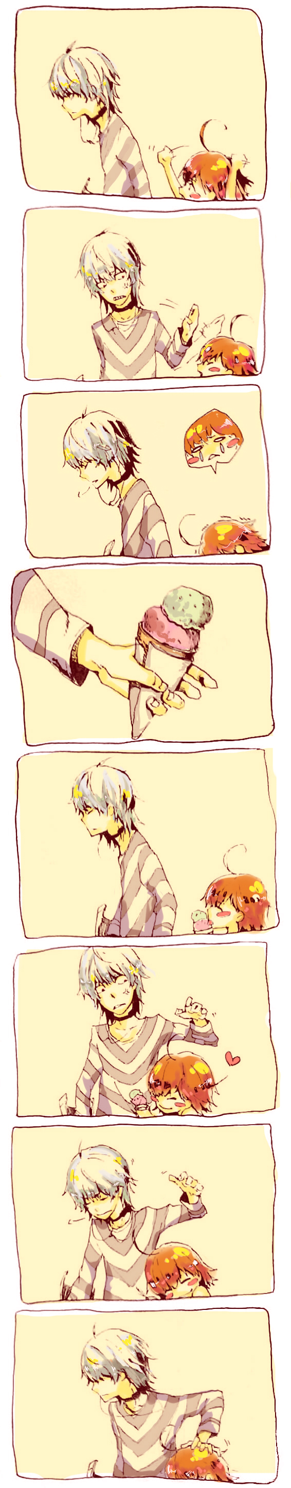 accelerator and last order (toaru majutsu no index) drawn by xiao_(creation0528)
