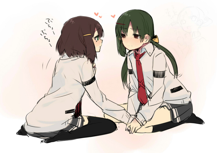 tsuruta himeko, hanada kirame, and shirouzu mairu (saki and 1 more) drawn by yomosaka