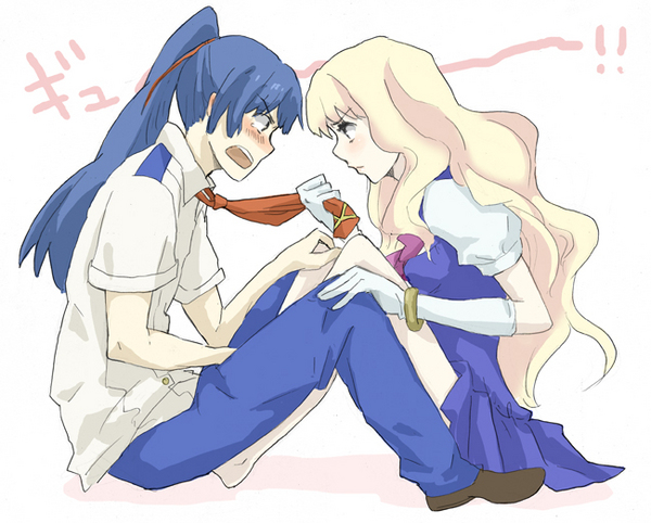 sheryl nome and saotome alto (macross and 1 more)