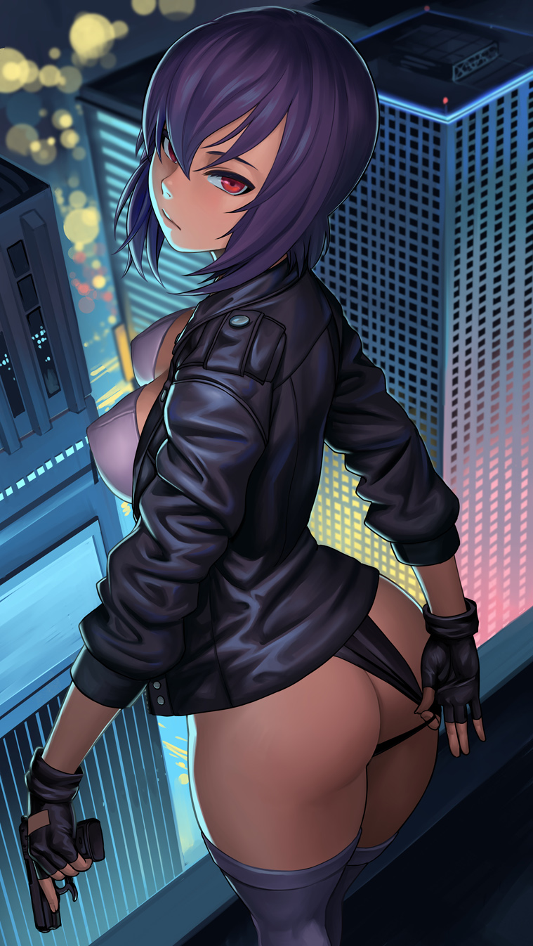 kusanagi motoko (ghost in the shell) drawn by lasterk