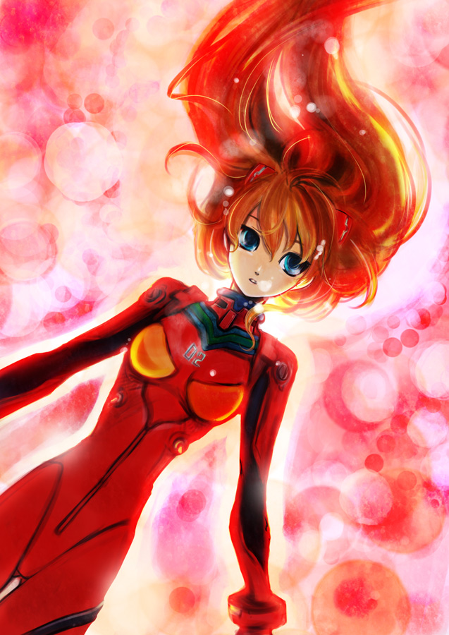 souryuu asuka langley (neon genesis evangelion) drawn by doraeshi