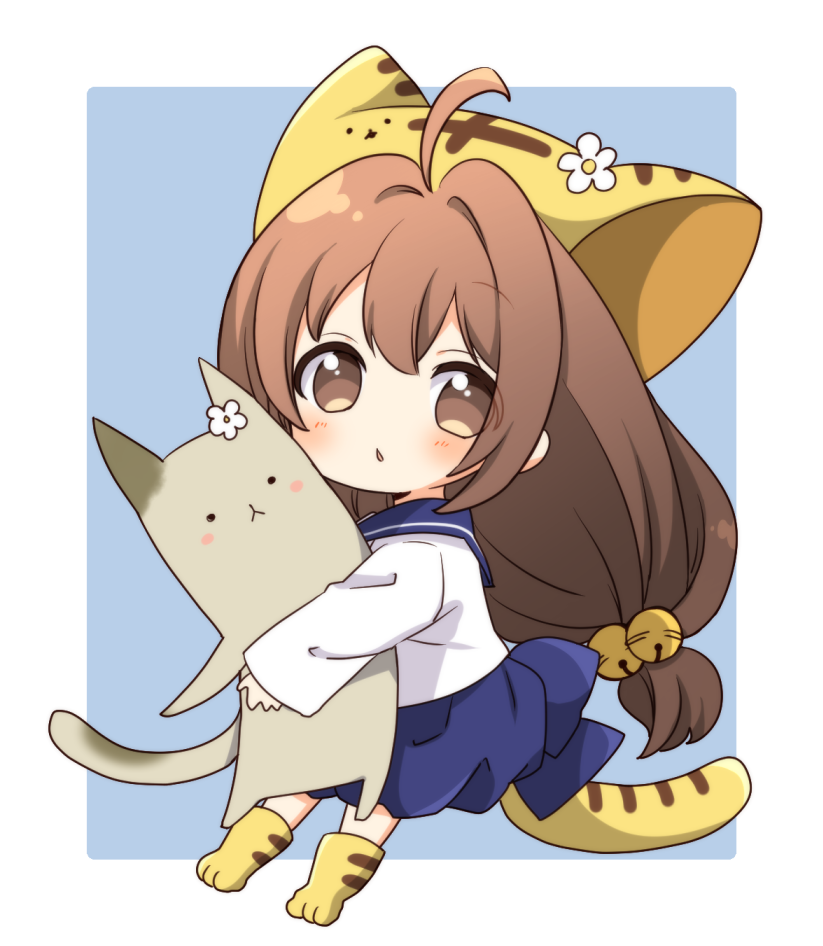 puchiko and hokke mirin (di gi charat) drawn by oumi_neneha