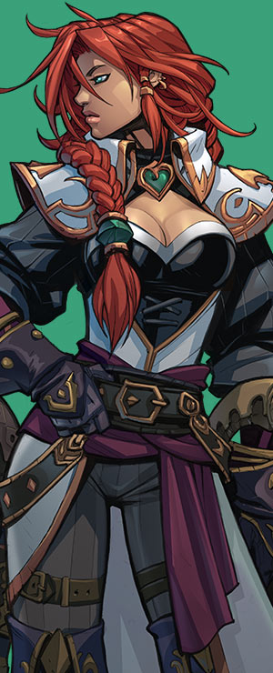 miss fortune and captain fortune (league of legends and 1 more)