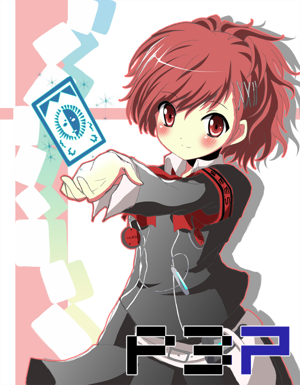 shiomi kotone (persona and 2 more) drawn by motoi_ayumu