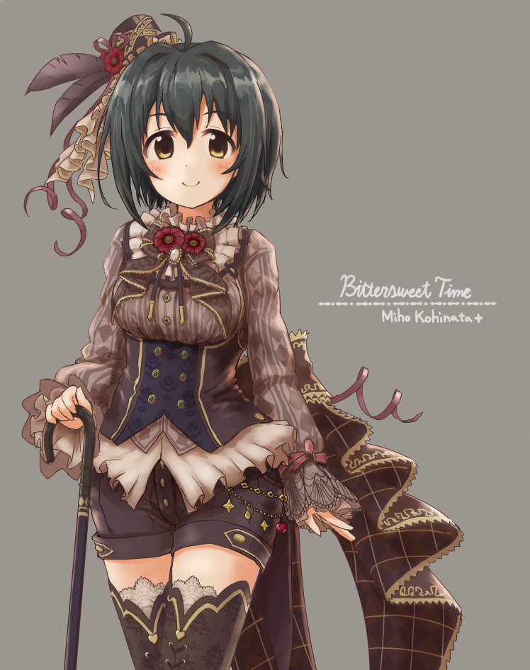 kohinata miho (idolmaster and 2 more) drawn by hemoglosso