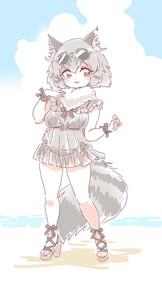 norwegian forest cat (original and 1 more) drawn by mitsumoto_jouji