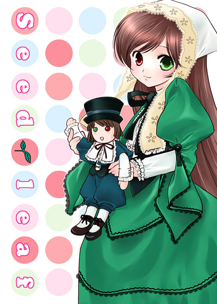 suiseiseki and souseiseki (rozen maiden) drawn by sakuragi_akira