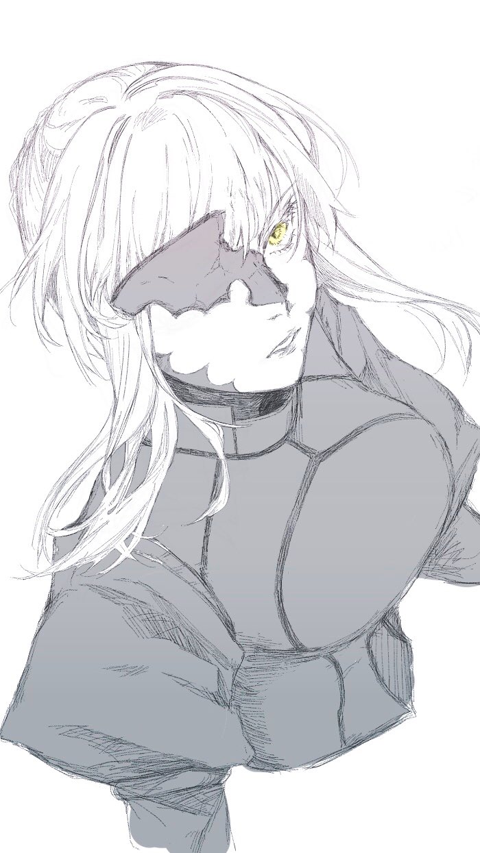 artoria pendragon and saber alter (fate and 2 more) drawn by bakushi_(kaeritai0609)