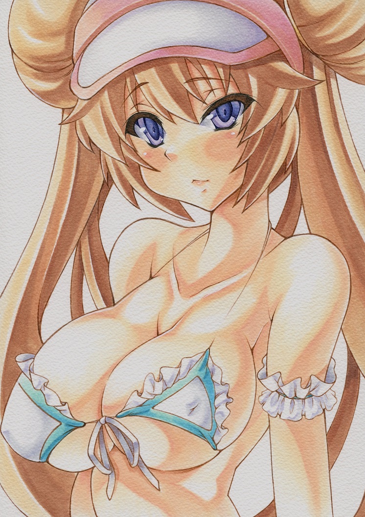 rosa (pokemon and 1 more) drawn by yutakasan-love