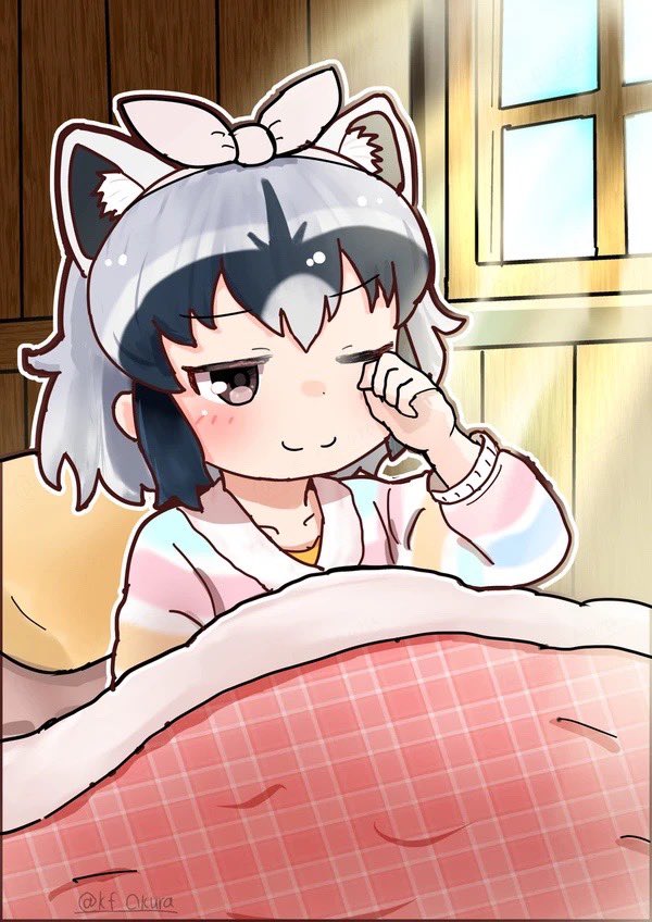 common raccoon (kemono friends and 1 more) drawn by ookura_haruto