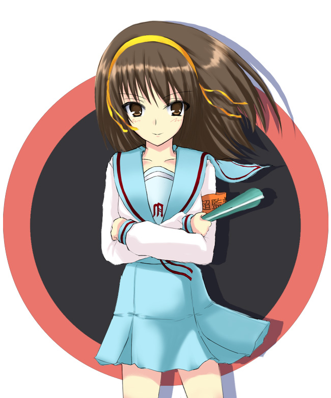 suzumiya haruhi (suzumiya haruhi no yuuutsu) drawn by shima-shuu