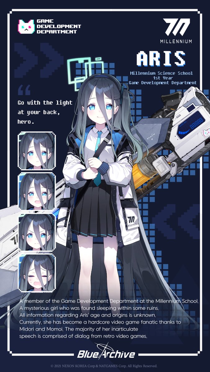 aris (blue archive) drawn by doremi_(doremi4704)