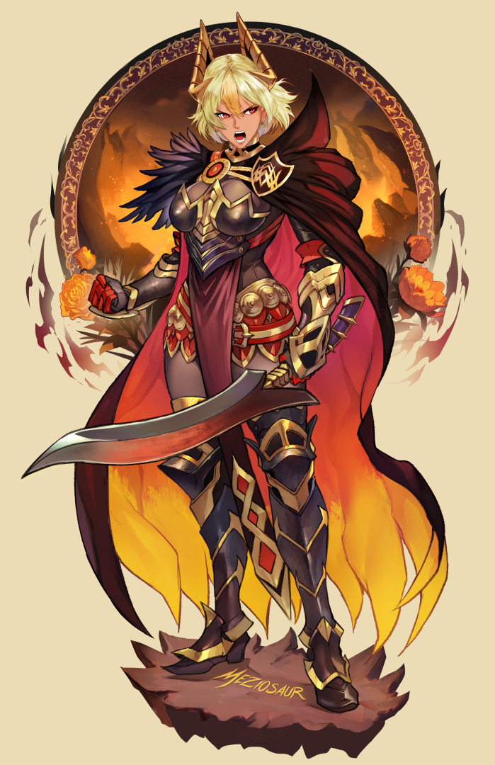 laegjarn (fire emblem and 1 more) drawn by meziosaur