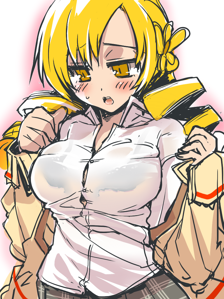 tomoe mami (mahou shoujo madoka magica) drawn by tokita_monta