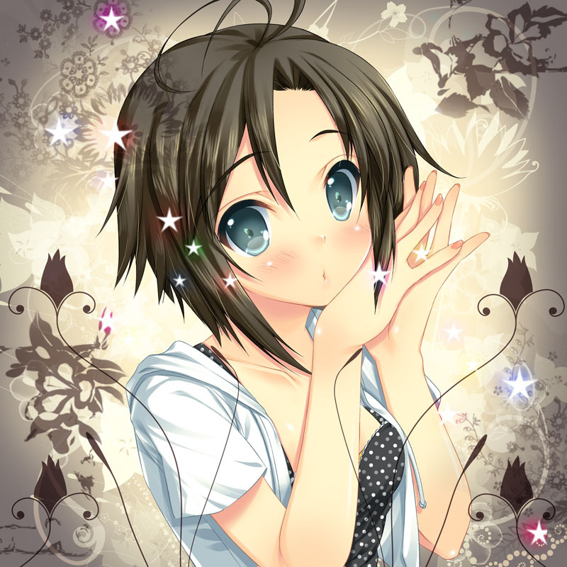kikuchi makoto (idolmaster and 1 more) drawn by mitsumomo_mamu