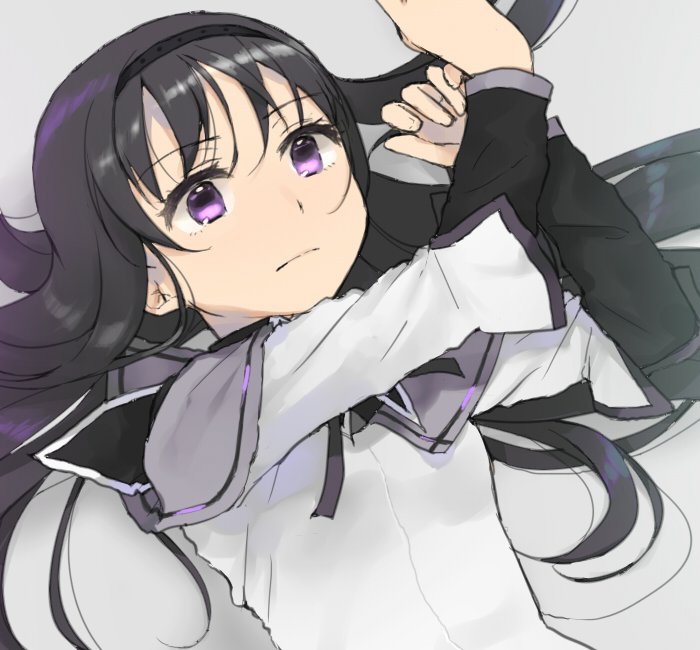 akemi homura (mahou shoujo madoka magica) drawn by tsuduya_(knt31)