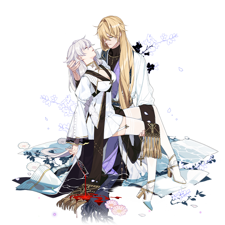kallen kaslana and otto apocalypse (honkai and 1 more)