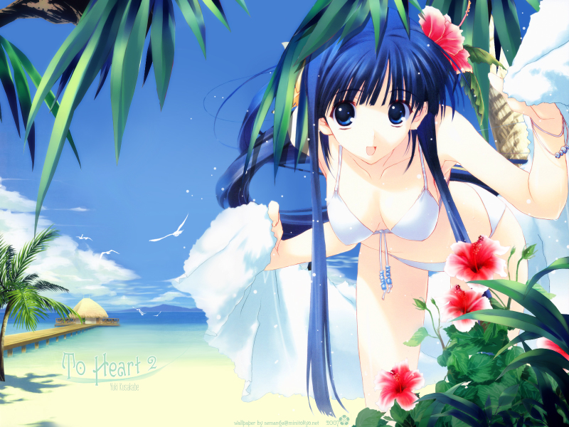 kusakabe yuuki (to heart and 1 more) drawn by nakamura_takeshi