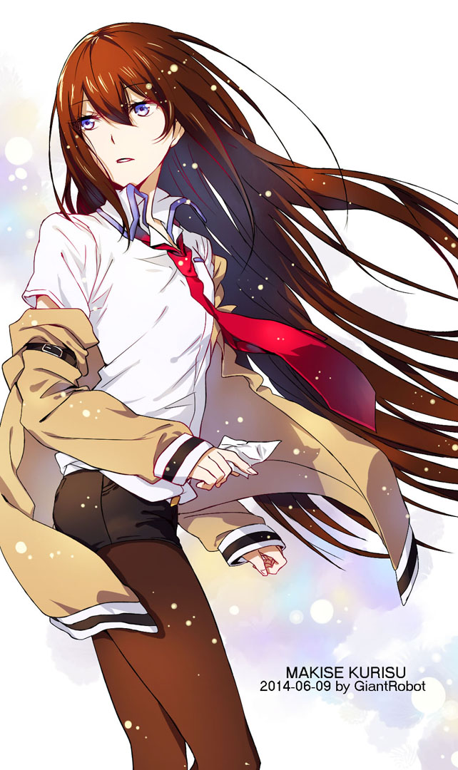 makise kurisu (steins;gate) drawn by d_midiror